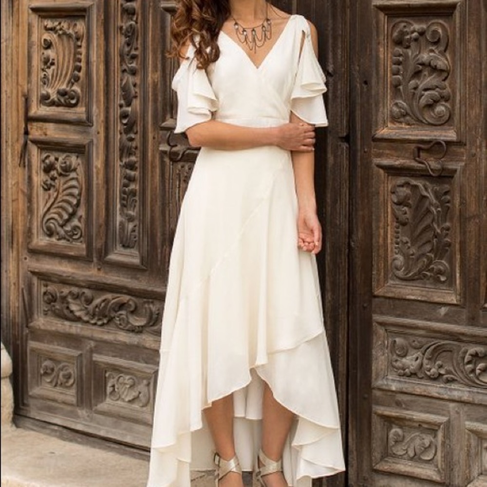 Joyfolie Kennedy Dress In Cream